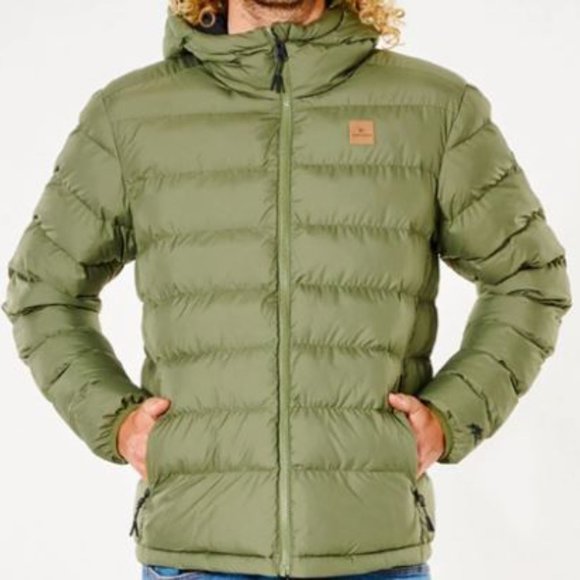 RIP CURL: Boy's Anti Series Elite Hooded Puffer Jacket: Size M: NWT - Picture 4 of 6